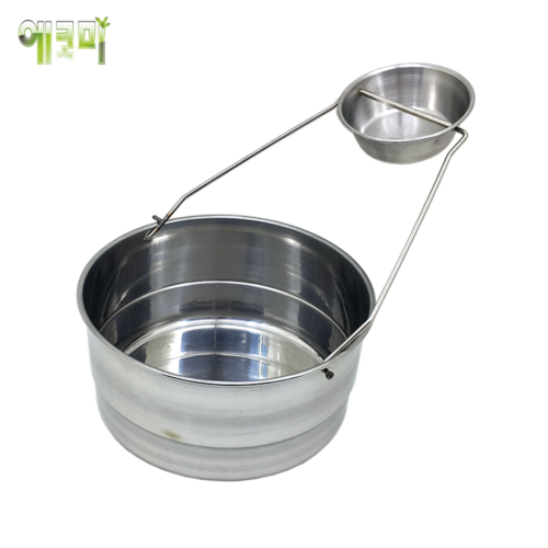 숯통운반통 원형 지름 300mm 높이 150mm 30,800원