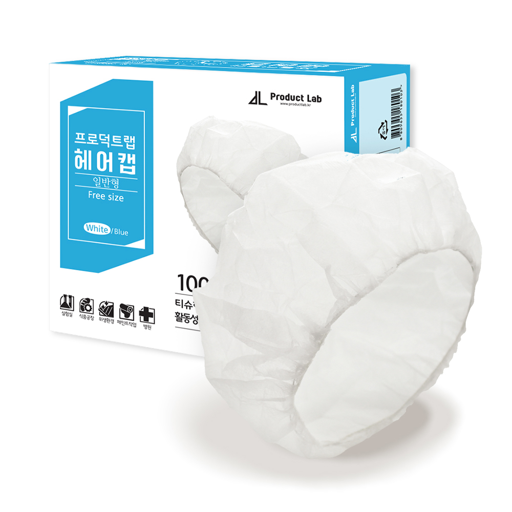 프로덕트랩 다용도 일회용 헤어캡 1000매 일반 박스형 위생모 조리모 57,000원