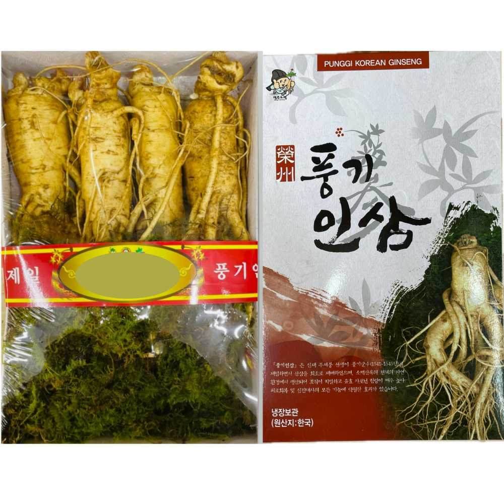 6년근 인삼 선물 왕특대 굵기 4-6뿌리/한채 종이상자 이끼포장 풍기인삼시장 한보인삼사 589,490원