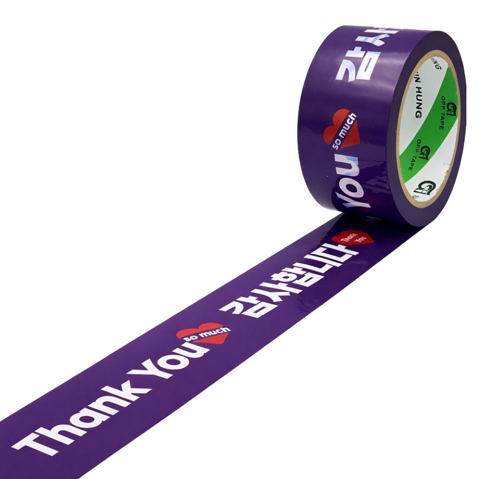 신흥테이프 국산 라바 감사합니다 인쇄테이프 4,750원