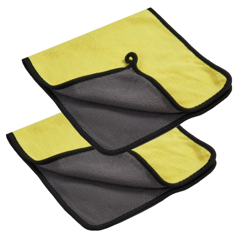 아케이바이 극세사 프리미엄 세차타올 대형, 2개, 혼합색상 7,690원