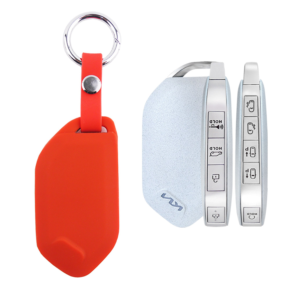 더조은셀러 기아 2024 더뉴 카니발 K4 9버튼 호환 차키 스마트 키링 실리콘 케이스 Key 93 8,900원
