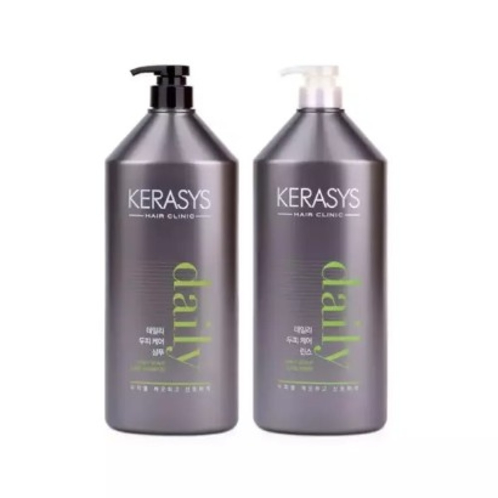 케라시스 데일리 두피케어 (샴푸 + 린스) 1500ml 샴푸, 1.5L, 1세트 15,000원