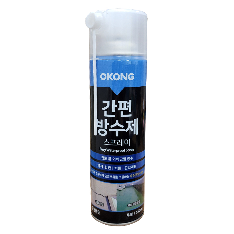 오공 스프레이 간편 방수제 투명 550ml, 단품 5,500원