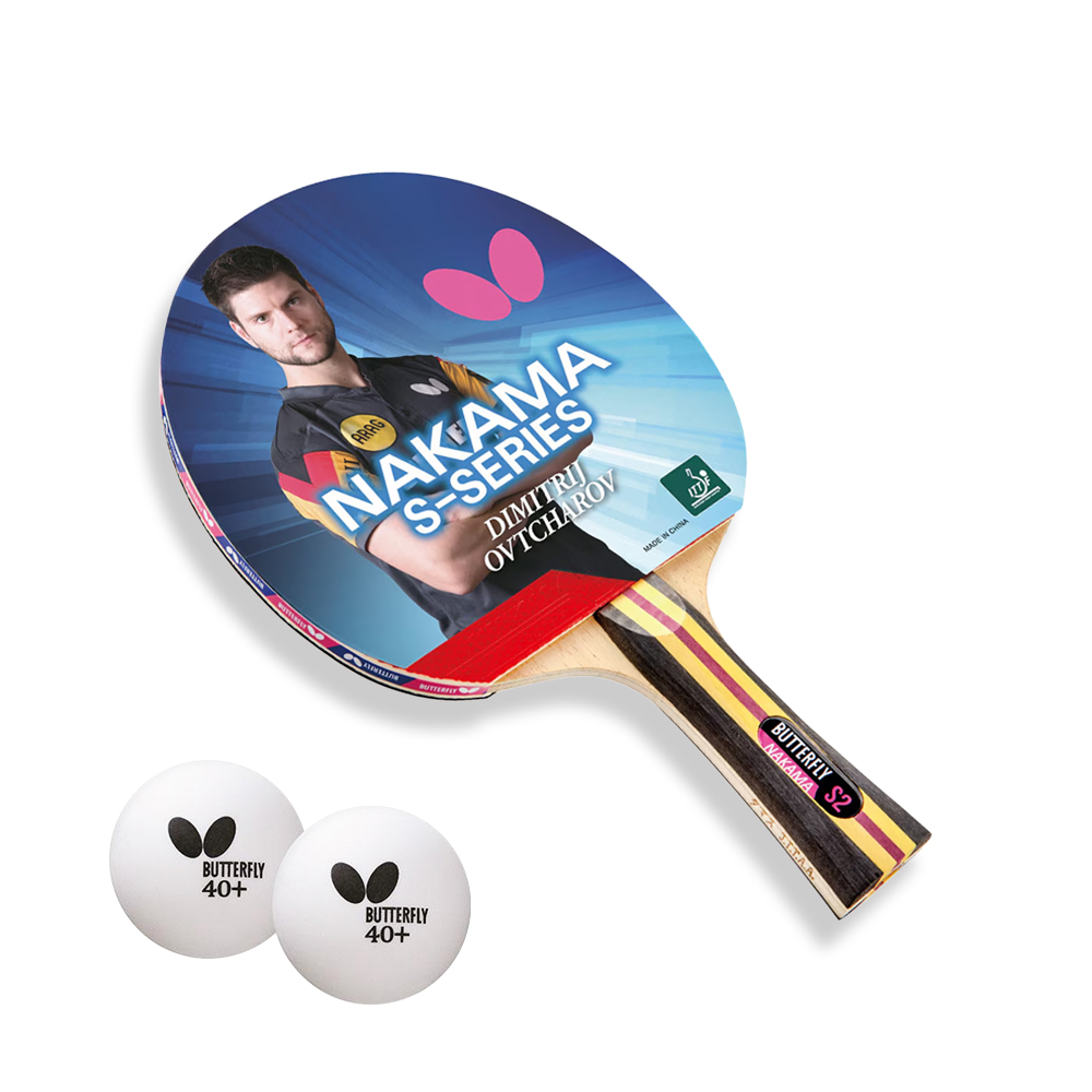 [정품] 버터플라이 쉐이크 탁구라켓 NAKAMA - S2 / 25년신형 133,100원
