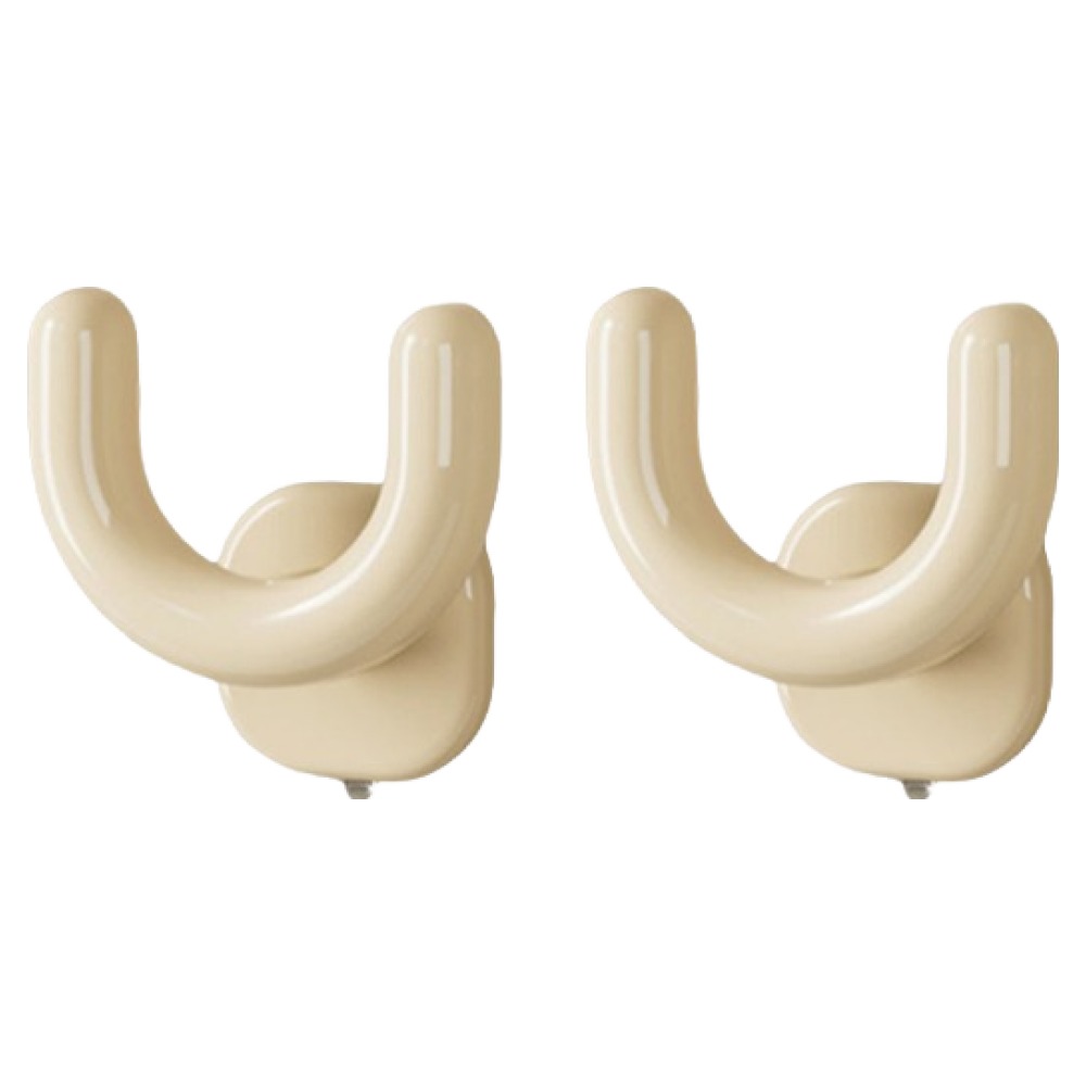 블럭마트 U자형 다용도 욕실화 걸이, 베이지, 2개 14,800원