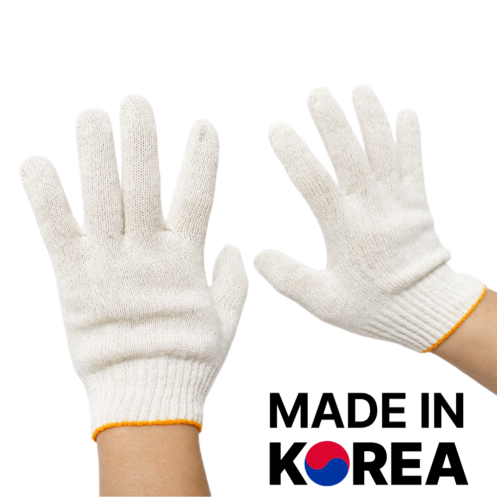 민토리 국산 35G S사이즈 면장갑 목장갑 세탁가능 오래쓰는 여성용 소량, 화이트, 10세트 11,200원