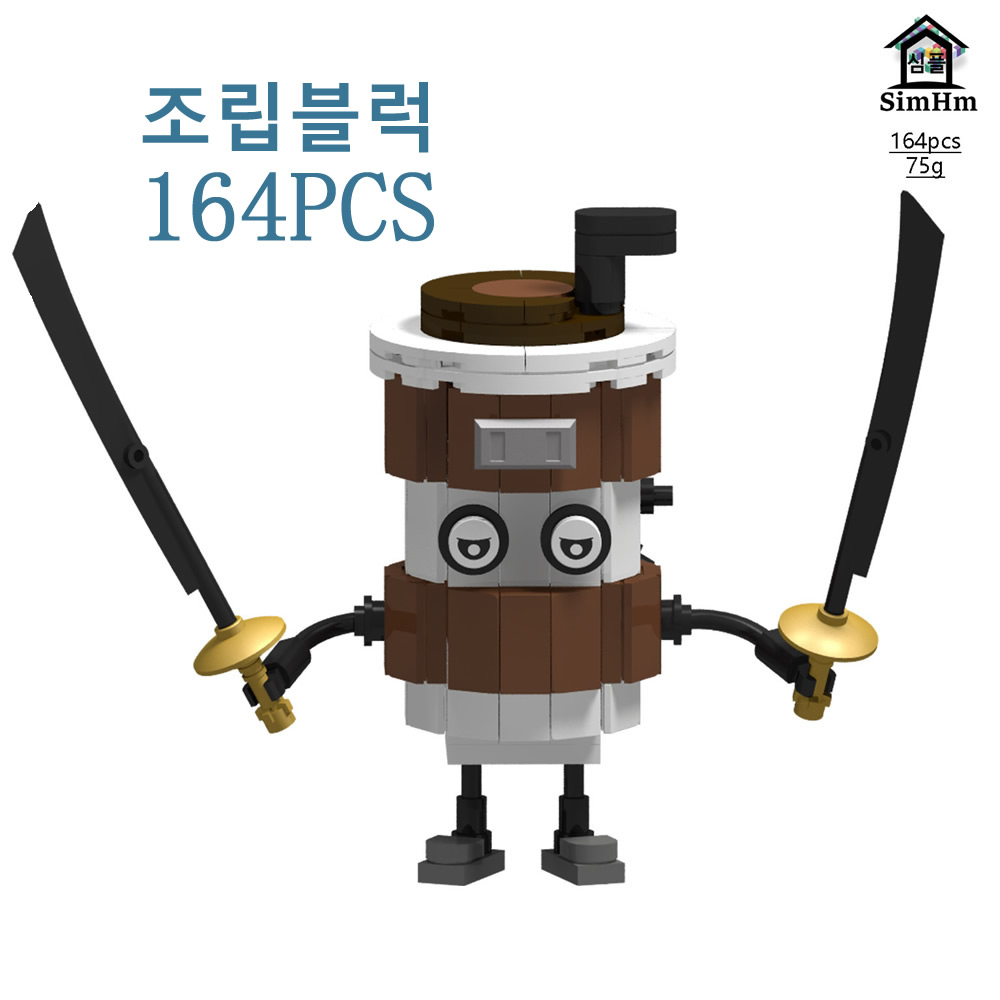 이탈리안 브레인롯 합체 캐릭터 Italian Brainrot 피규어 조립블럭 DIY 블록 4,900원