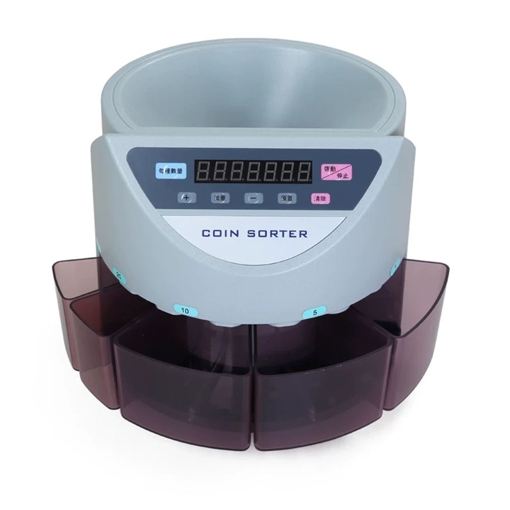코인 분류 기계 잔돈 은행 마트 대용량 주화 효율 자동 금액 저소음 동전 위조 정확 디지털 183,370원