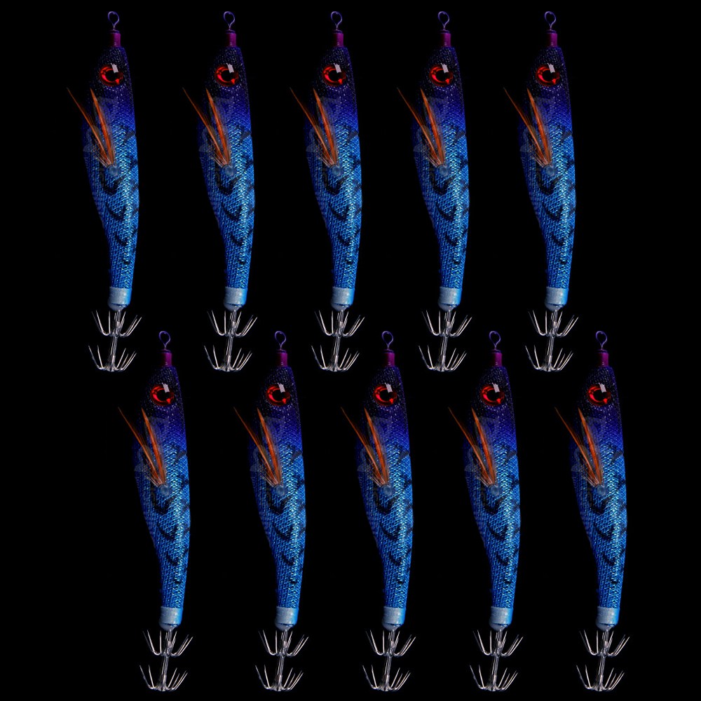 나까쭈오 태클 수평에기 10종 쭈꾸미 갑오징어 문어 - 6번 블루헤드, #6 블루헤드 - 10개 32,000원