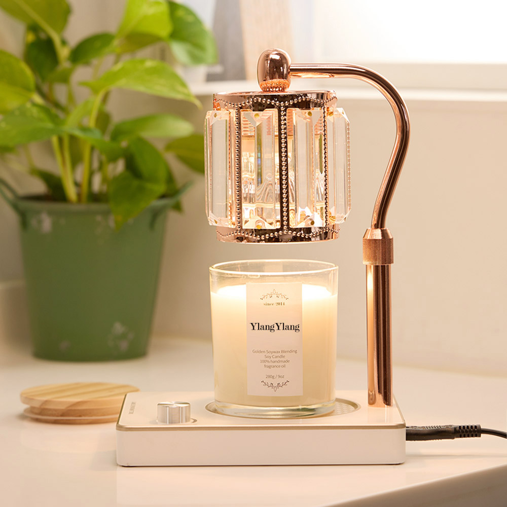 캔들백화점 엘사 캔들워머 로즈골드화이트 + 소이 캔들 280g 세트 49,700원