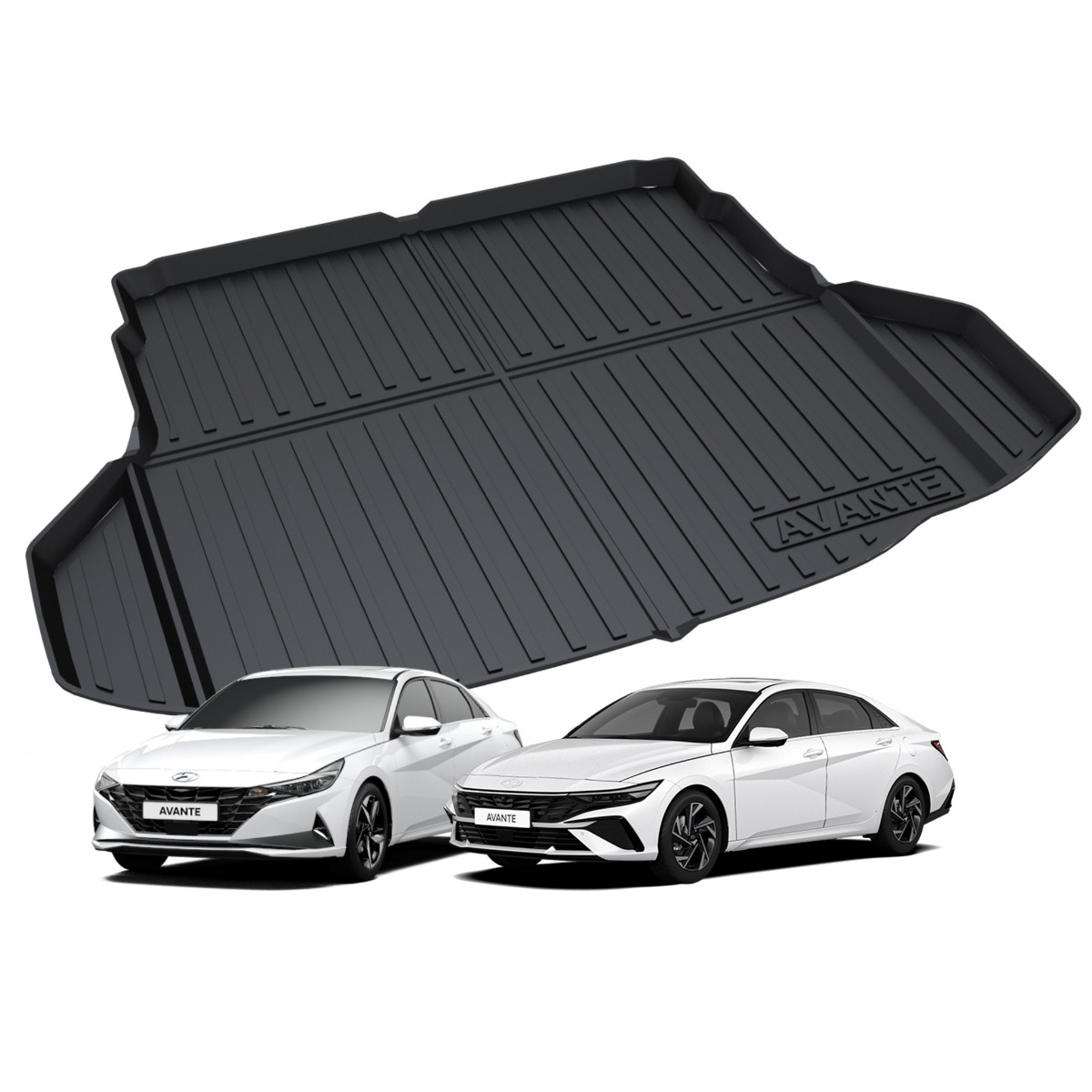 리얼핏 7세대 아반떼 CN7 신형 (20년~현재) 3D 논슬립 TPE 트렁크매트 [호환], 블랙카본, 아반떼 CN7 55,000원
