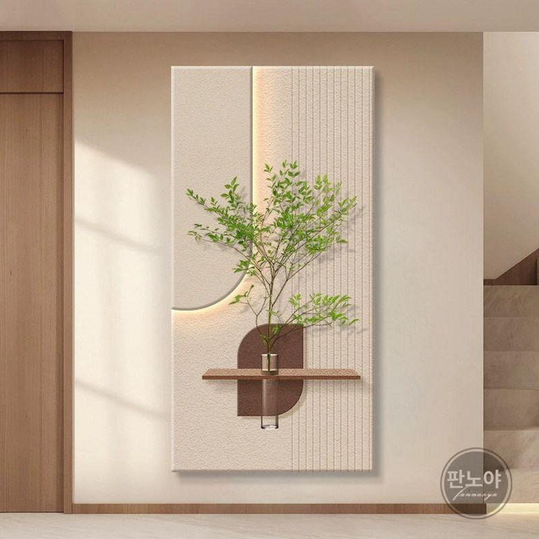 인테리어 조명 액자 LED 벽걸이 화분 조화 그림 장식 고급 대형 소품 선물 카페 거실 216,760원