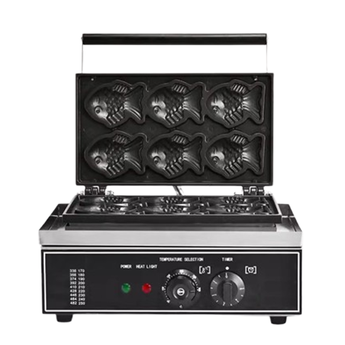 VESTRA 6구 붕어빵 기계 전기 붕어빵 잉어빵 메이커 업소용 가정용 148,410원