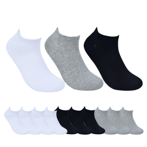 빅사이즈 무지 스니커즈 발목 남자 큰발 왕발 국산 양말 10켤레 3색상 15,450원