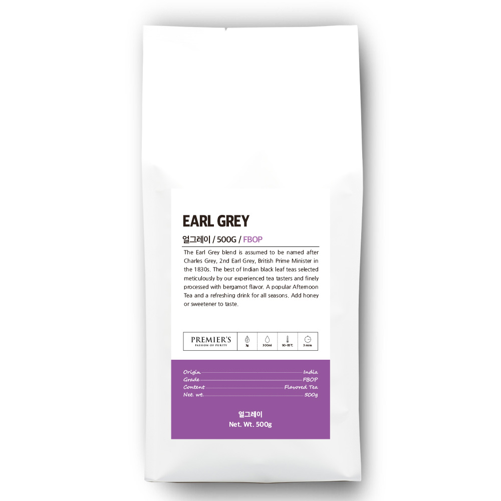 프리미어스 루즈티 얼그레이 FBOP 홍차, 500g, 1개, 1개입 52,500원