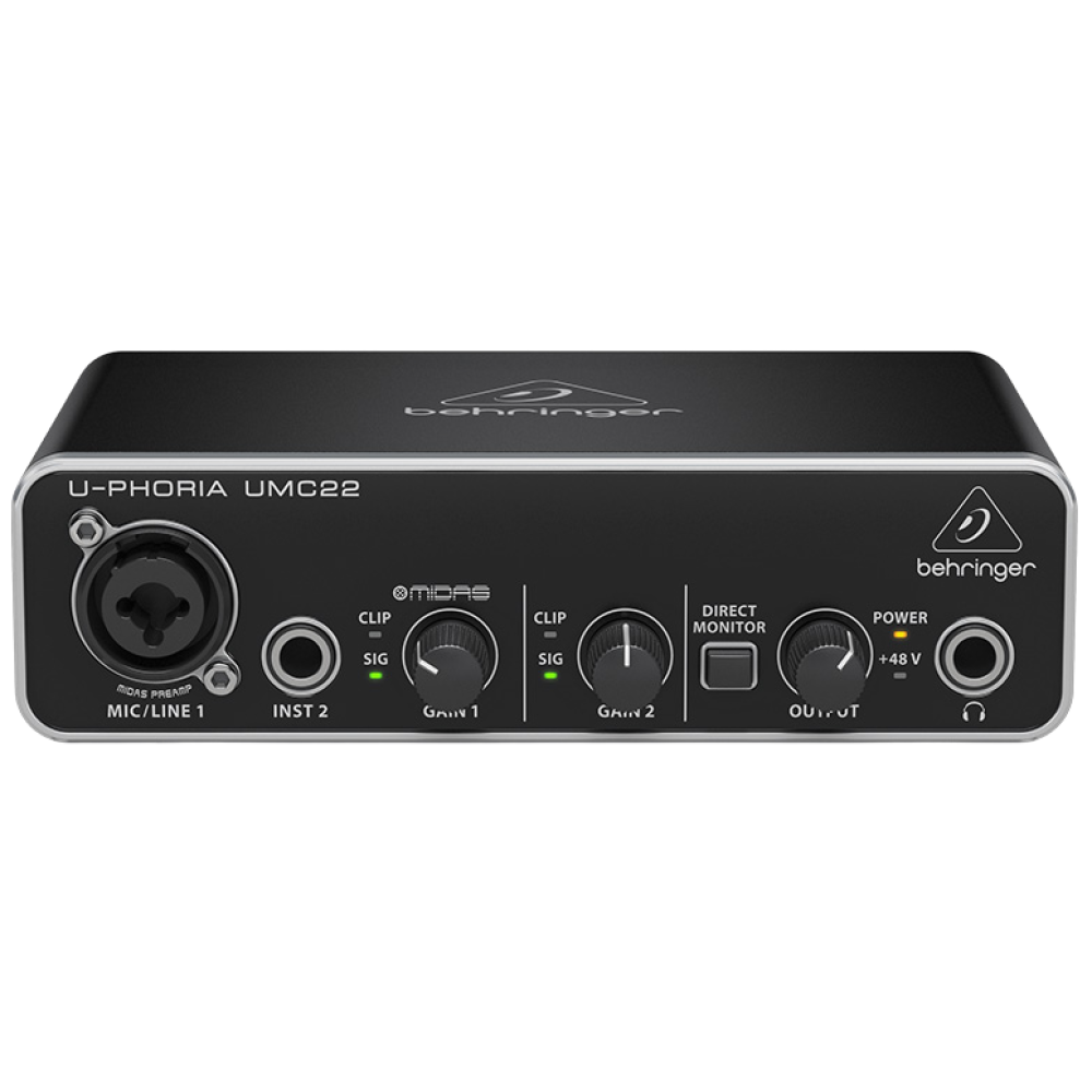 베링거 Behringer UMC22 USB 오디오인터페이스 102,000원