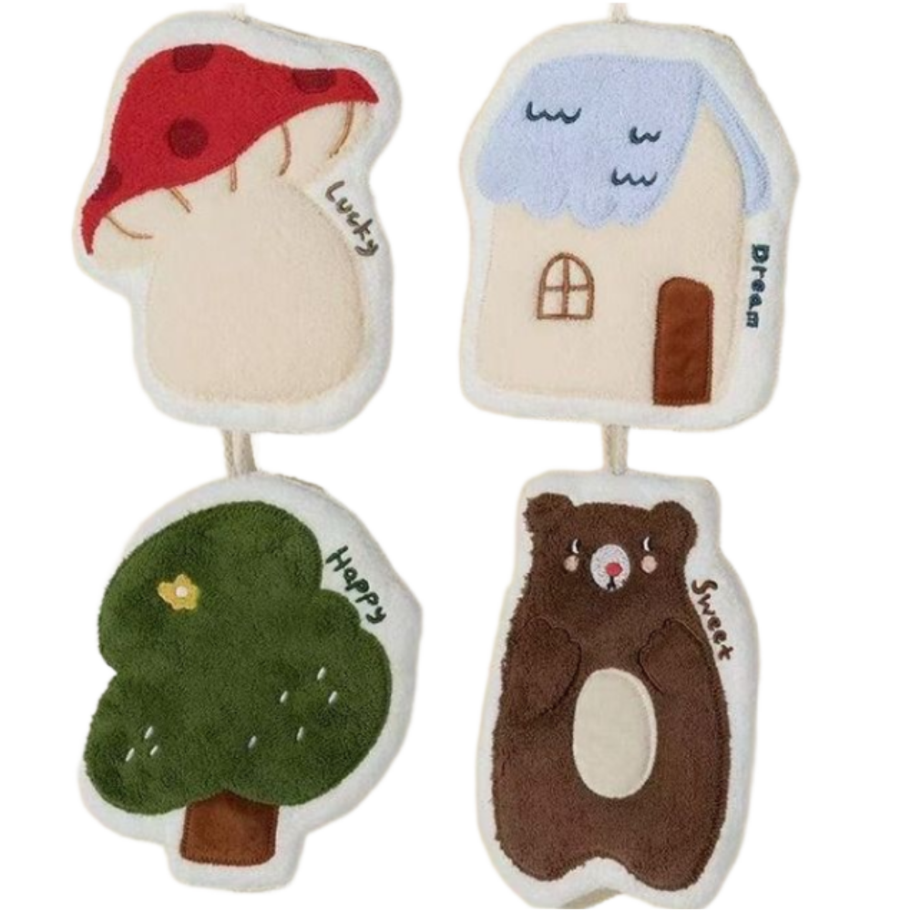 쉬어가게 주방 고리 핸드 타올 4p 세트 10,900원