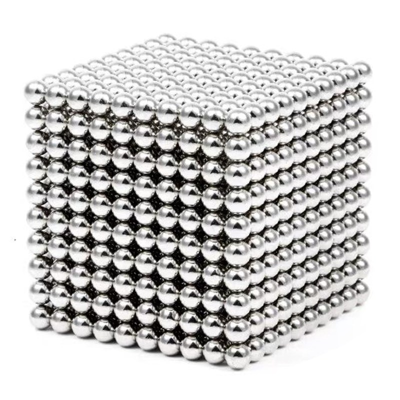 GouRealm 자석볼 5mm 1000ea 자석큐브 네오큐브 자기 입방체, 실버, 1개 48,680원