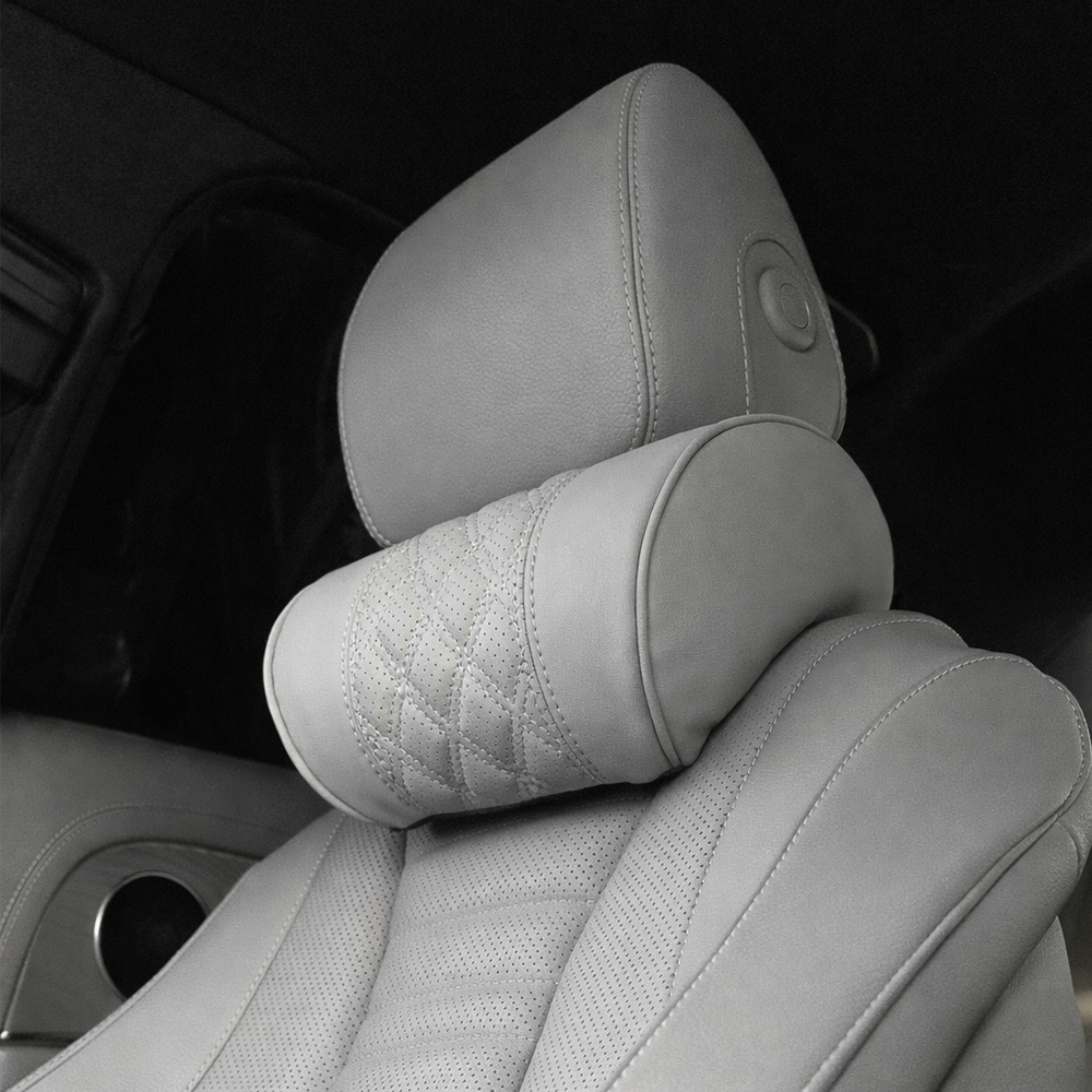 메이튼 차량용 리얼컬러 메모리폼 U자형 목쿠션, 1개, 라이트그레이 15,900원