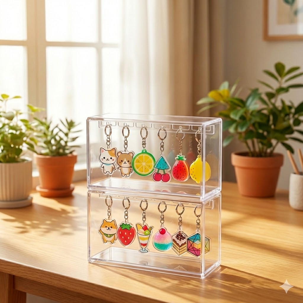 키링 펜트하우스 투명도 끝판왕 일본산 아크릴 케이스, 투명아크릴 5,900원