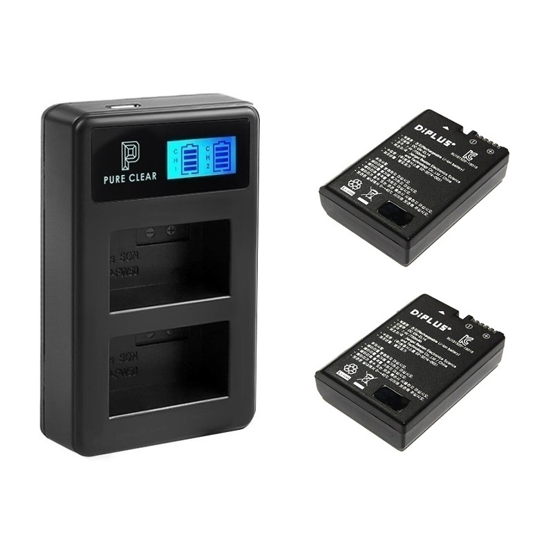 퓨어클리어 니콘 EN-EL14(A) 2구 LCD 호환충전기1+호환배터리2 충전셋 54,300원