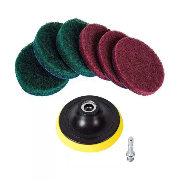 라인테크 전동드릴용 청소솔 수세미 7종 전동수세미, 1개, 레드그린 7,500원