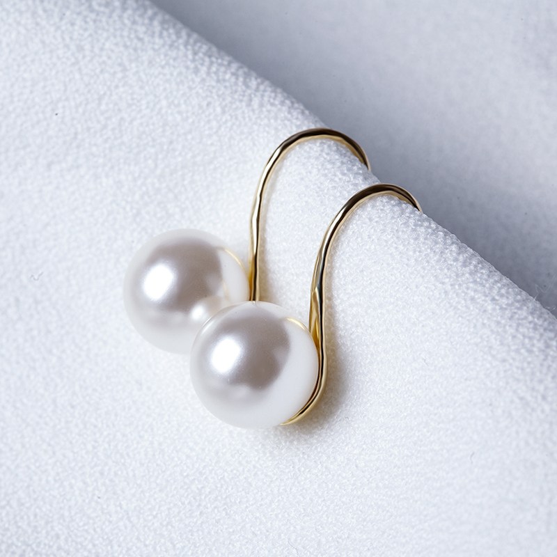 [니지쥬얼리] 전체 14K 스와로브스키 진주 10mm 귀걸이 618,000원