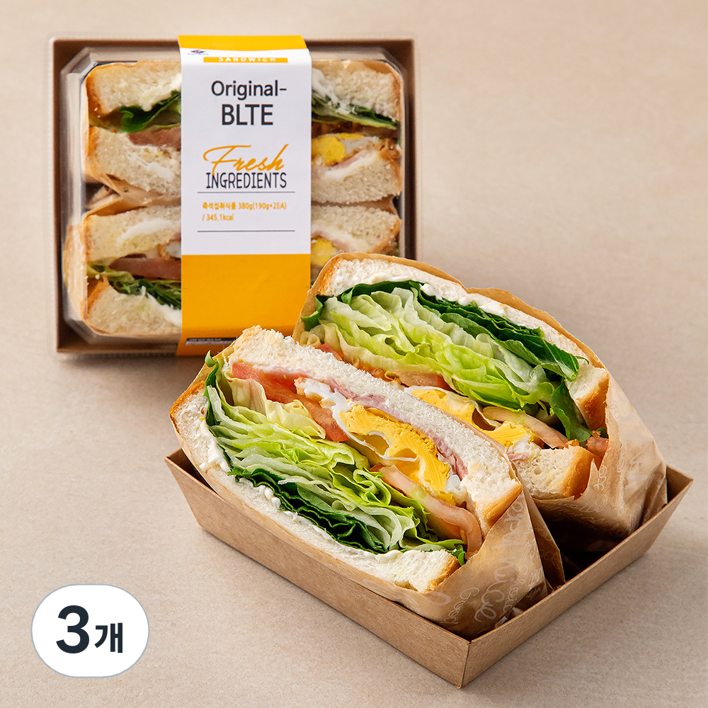 이엘후레쉬 Original BLTE 샌드위치 2입 25,620원