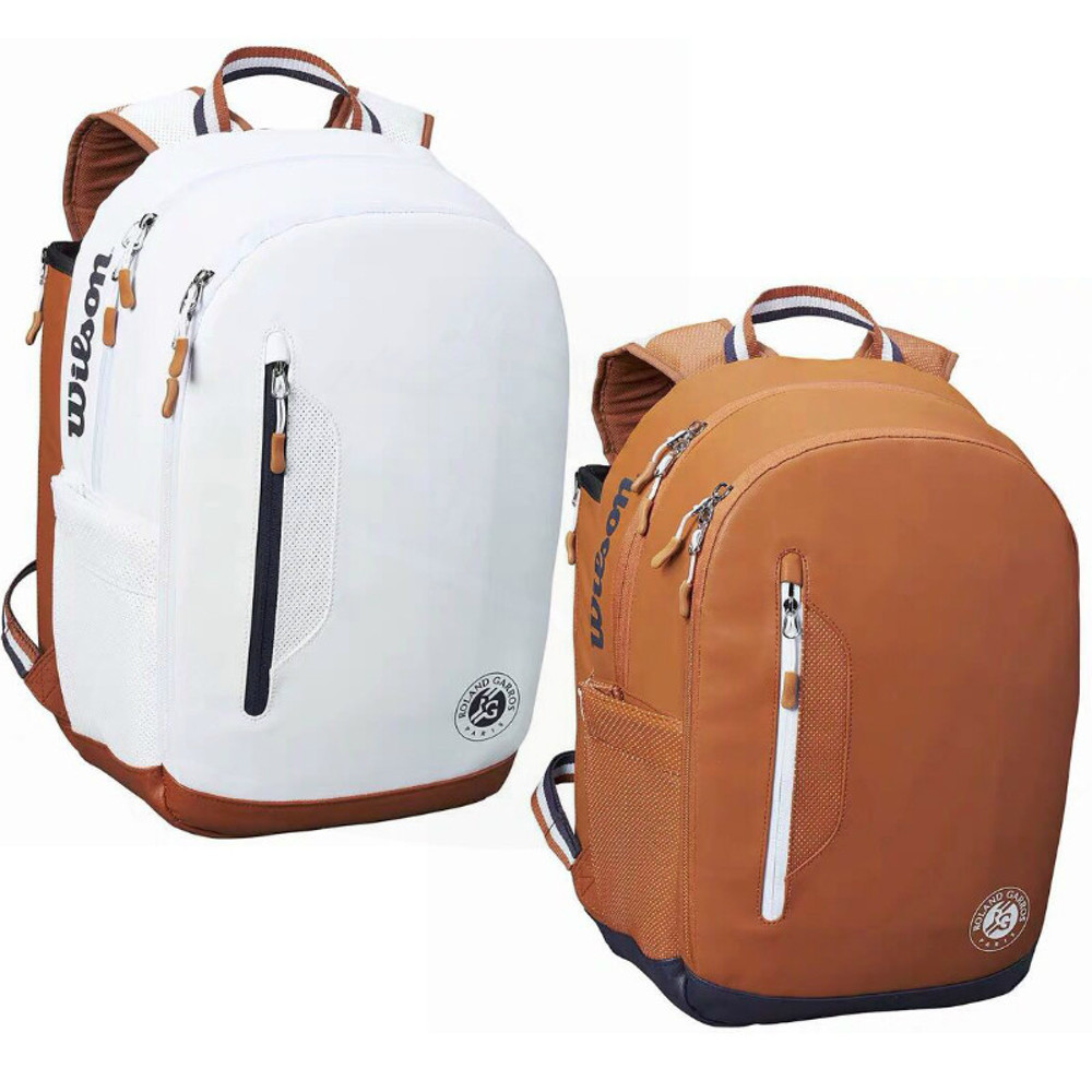 월슨 wilson 2020 롤랑가로스 프랑스오픈 투어백 테니스 가방 윔블던 백팩, 화이트, 1개 43,800원