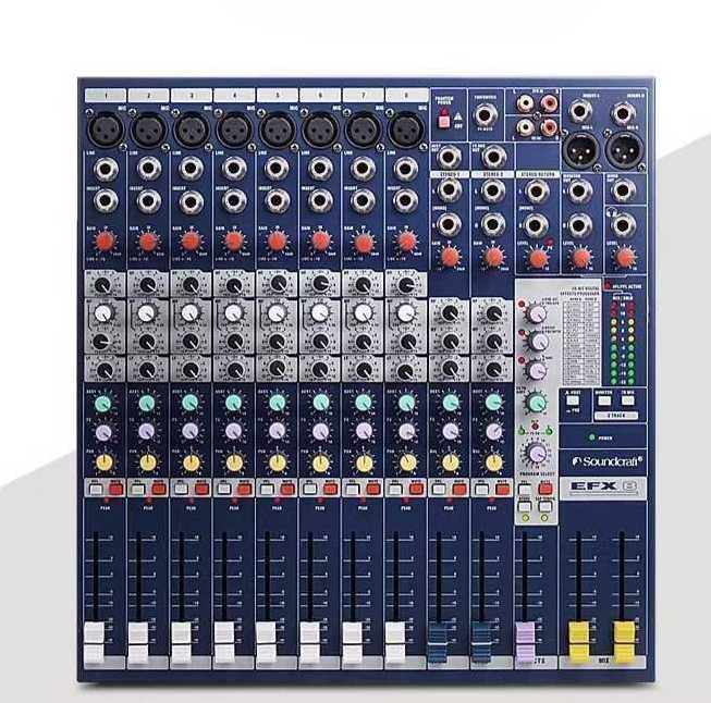 사운드크래프트 컴팩트 녹음 포맷 EF 아날로그 멀티 믹서 EFX8 8채널 144,360원
