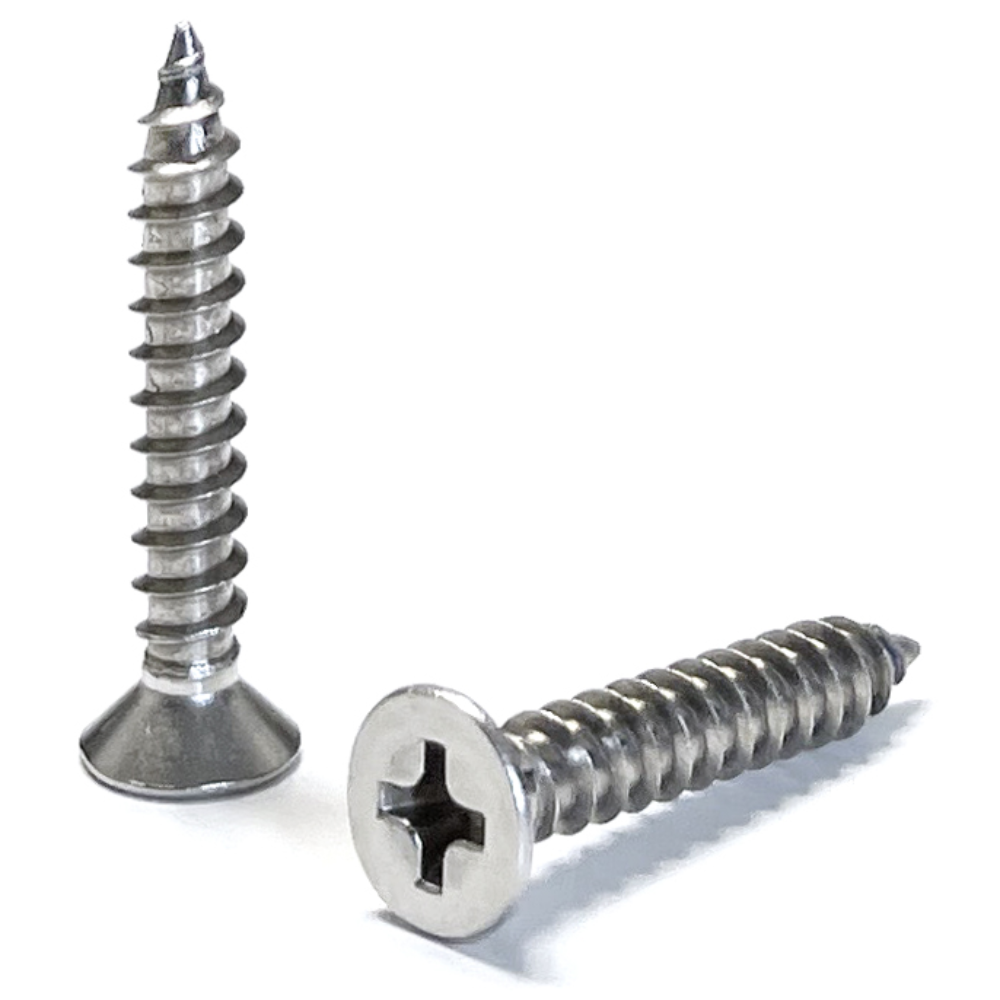 리우툴 스텐 피스 1종 태핑 나사 못 접시머리 M2 부터 M6 나무 조립 목공 콘크리트 벽 선반 칼블럭 낱개, 1개 180원