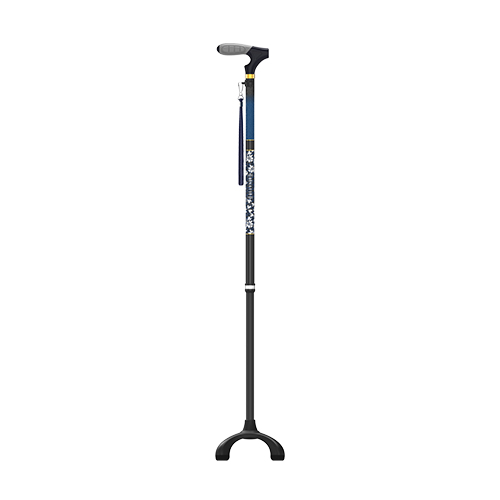 비나띠 사발이01 다크그레이 10단계 높이조절 가벼운 카본 노인 네발지팡이 404g, 1개, 다크그레이 70,000원