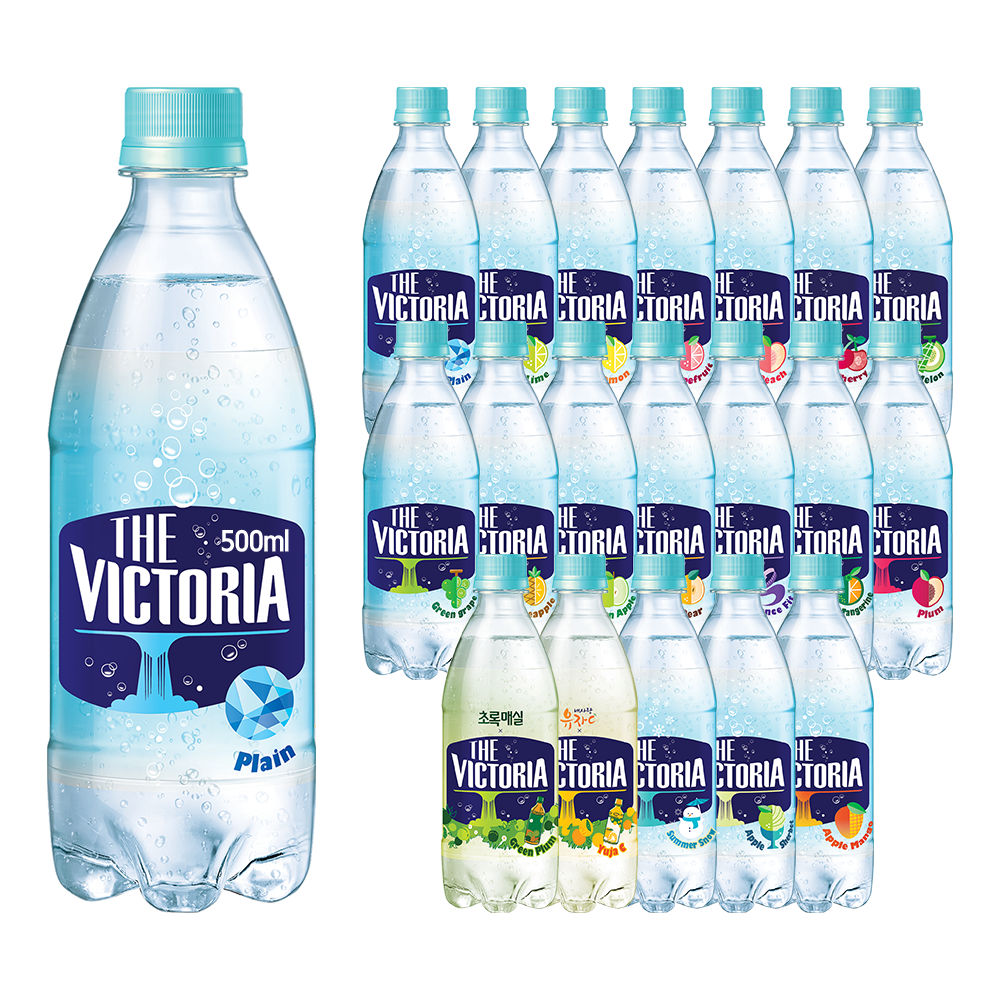 웅진식품 빅토리아 20가지맛 (플레인,레몬,라임,자몽,복숭아,청포도,파인애플,그린애플,배,밸런스핏,청귤,유자C,썸머스노우,애플셔벗,애플망고,자두,멜론,체리,초록매실,패션후르츠) 13,900원