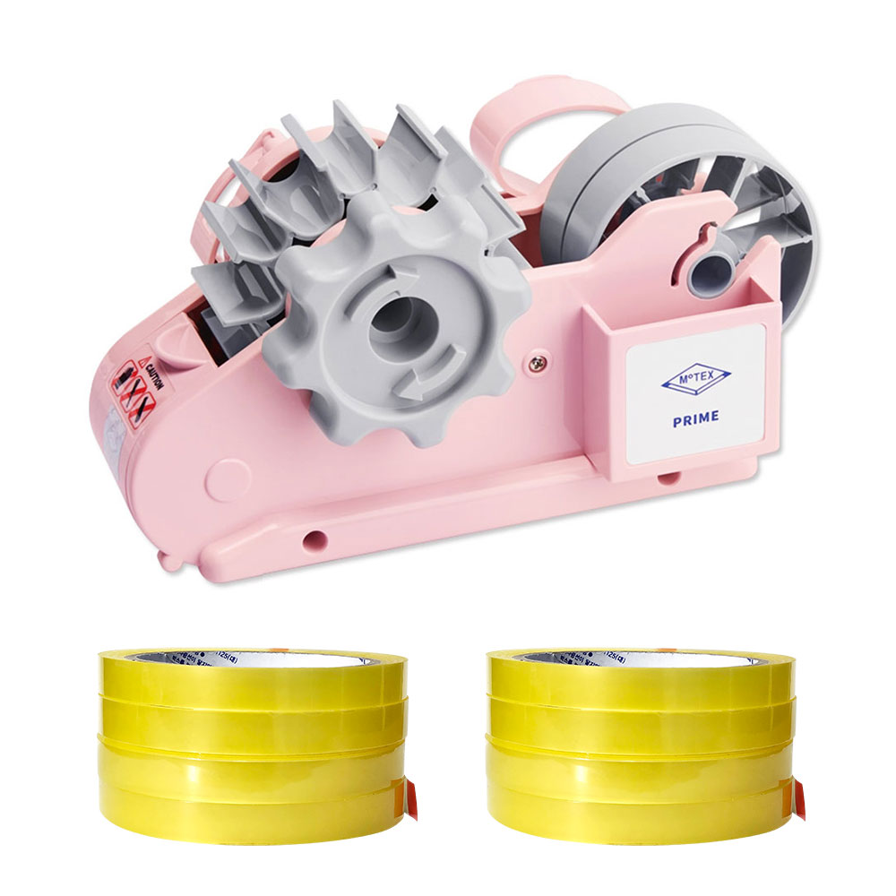 모텍스 리필테이프 국산 12mm*40m(8p) + 테이프커터기 모텍스프라임 라이트핑크 13,800원
