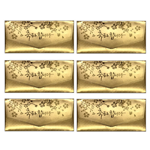 마음담아 설 세뱃돈 봉투 명절 감사 상품권 황금 전통 부모님 용돈봉투 돈봉투 6,900원