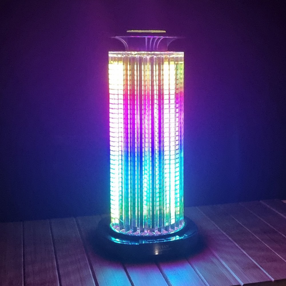 RGB 사운드 LED 스펙트럼 조명 감성캠핑 리듬 무드등 14,900원