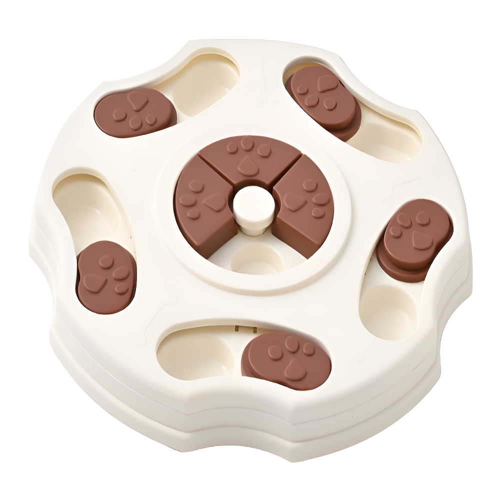 라라펫 반려동물 노즈워크 먹이 퍼즐 간식 장난감, 1개, 베이지 6,550원