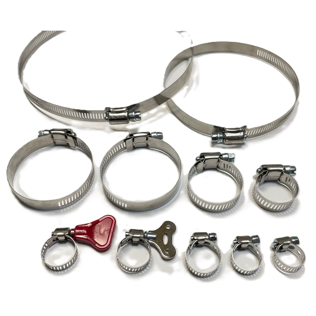 대복쿠팡 국산제작 호스밴드 서스 스텐밴드 나비 sus 조임 클램프 스텐반도 모든 사이즈 보유 1,100원