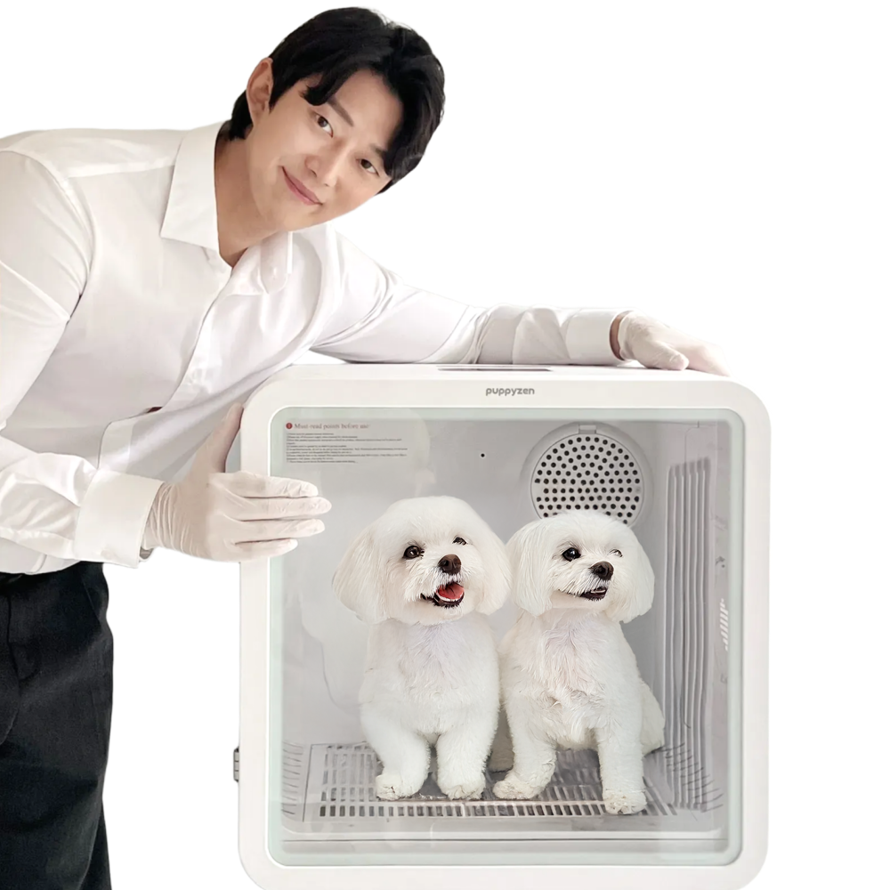 [본사직배송]퍼피젠 3차입고 빅사이즈 중형견 에어샤워 & 펫드라이룸 항공모터 전문미용샵 납품1위 강아지고양이 284,000원