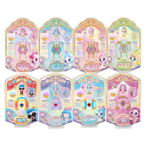 국내백화점 캐치티니핑 장난감 프린세스 피규어 모음전/하츄핑/사뿐핑/아름핑/뽀니핑 선물 27,800원