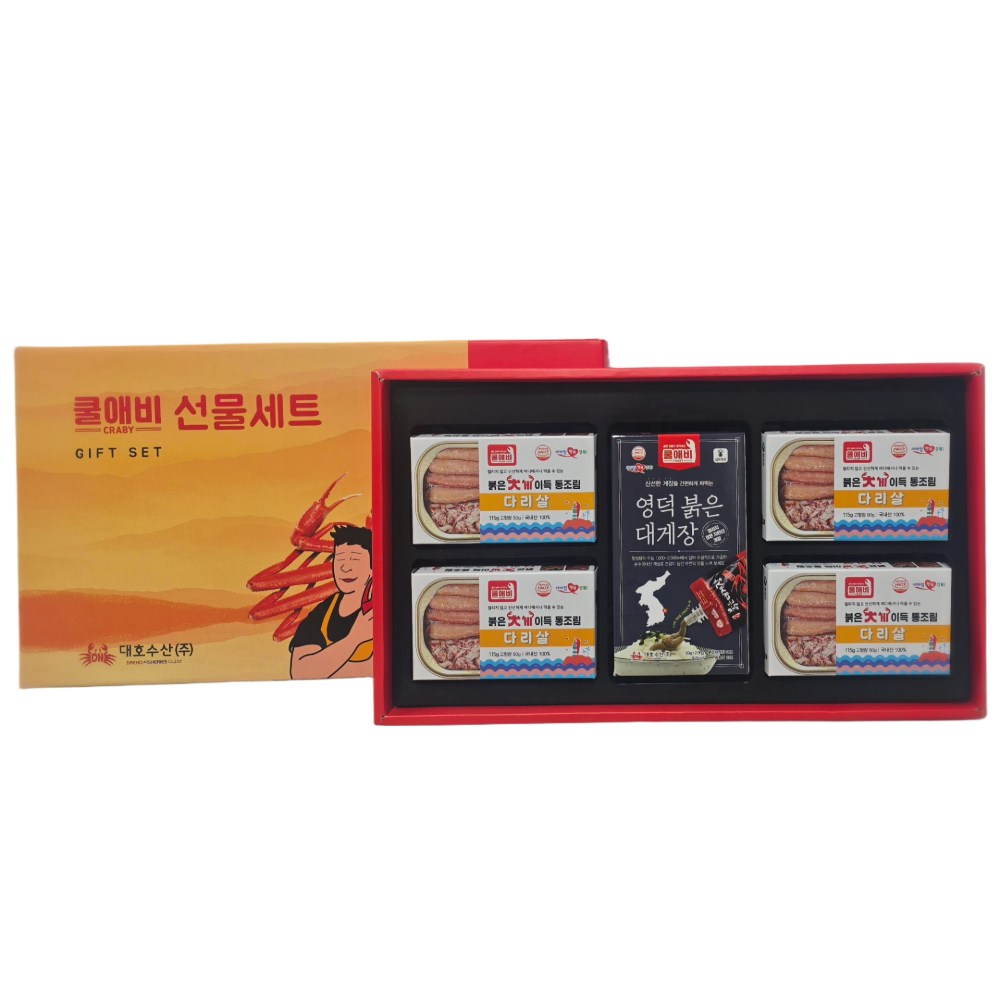 영덕 붉은대게이득 통조림 다리살, 1세트 55,000원