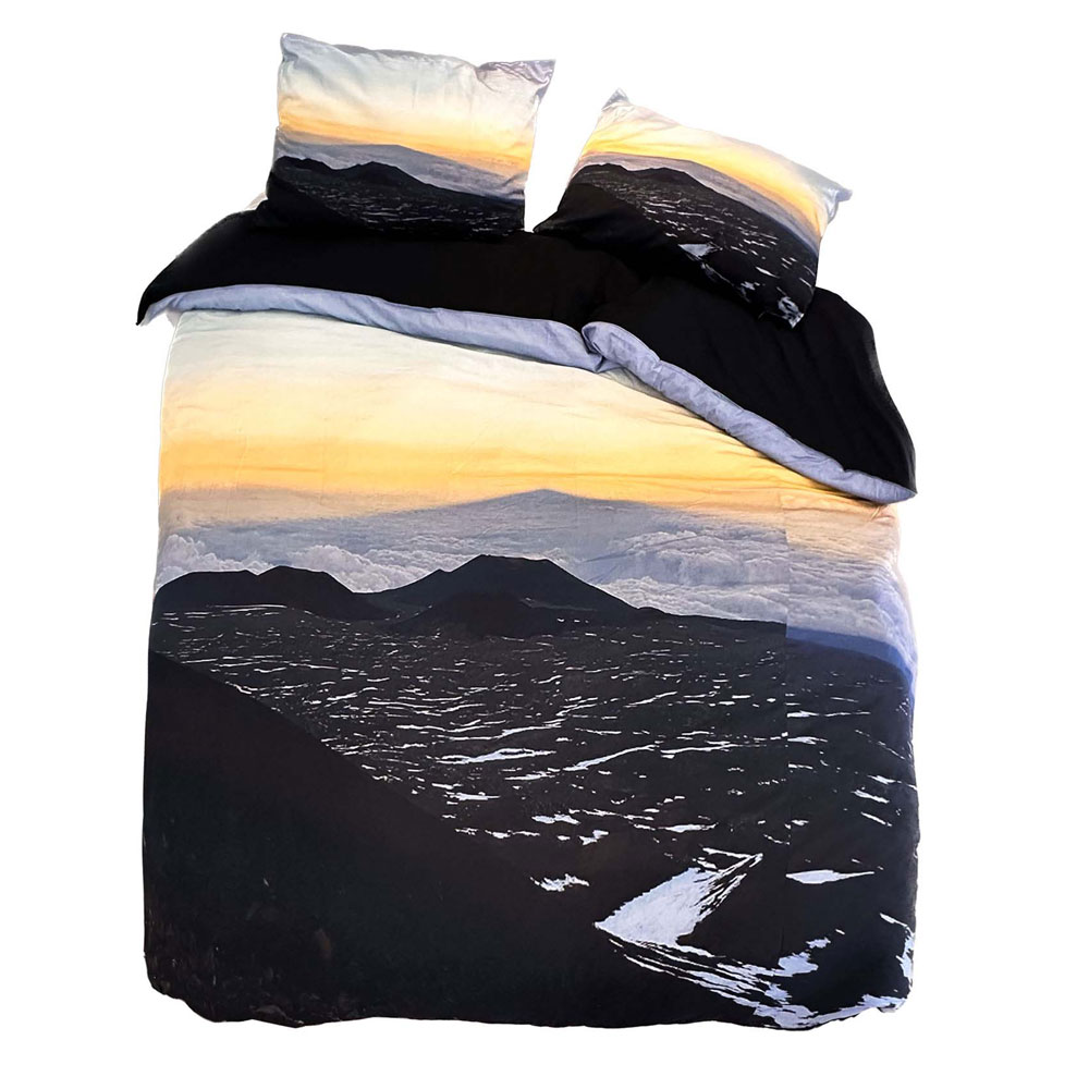 에이치제이홈 60수 고밀도 자연 그대로 하와이 포토 프린팅 이불커버 세트 싱글 퀸 115,500원