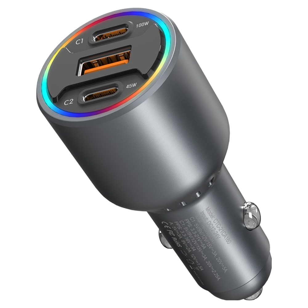 클레버 타키온 160W PD PPS USB 3포트 차량용 초고속 충전기 시거잭 24,800원