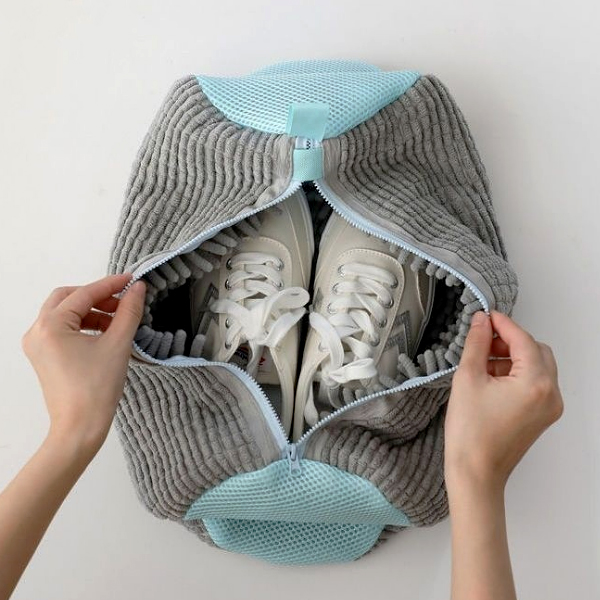 (주)에이스샵 프리미엄 특대형 운동화 세탁망 메쉬 빨래망, 그레이, 1개 5,600원