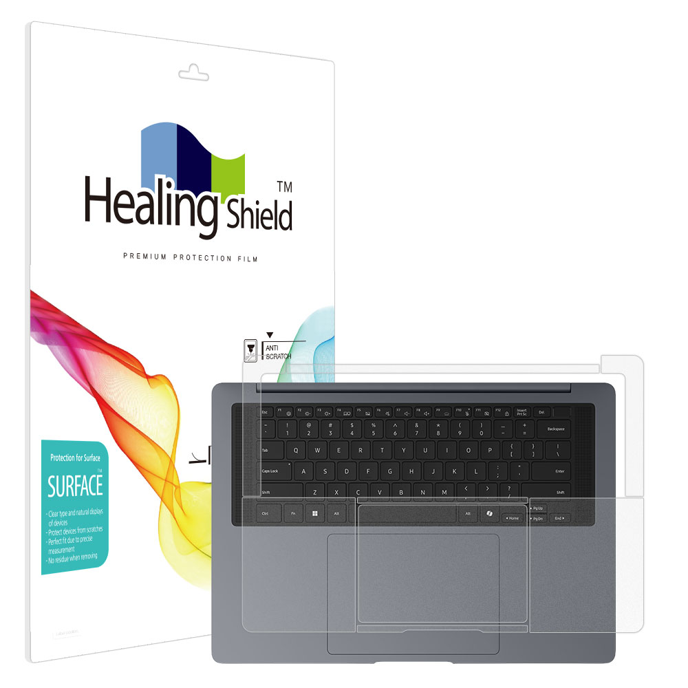 갤럭시북6 프로 NT960XJG 무광 팜레스트/터치패드 필름 2매, 1개 15,300원