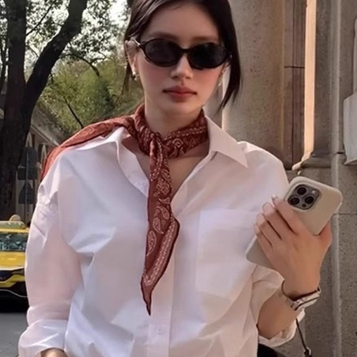 EHLIVE 페이즐리 손수건 코튼 면 가을 신상 쁘띠 스카프 등산 러닝 반다나 15,280원