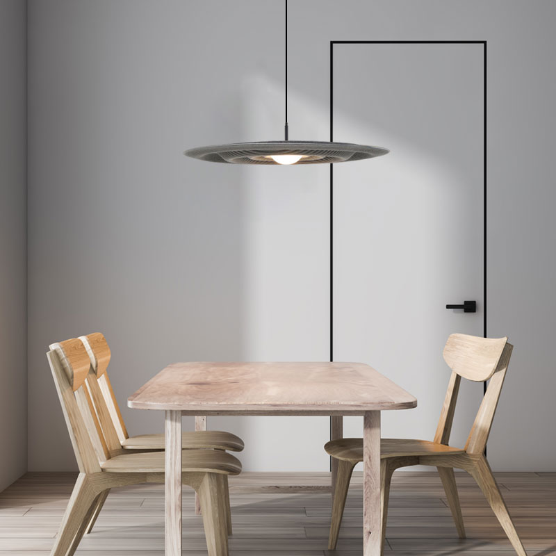 PABLO 멜리빙 DS 파블로 데어링 펜던트 식탁등 LED7W + 삼색변환 리모컨 플리커로우 세트, 블랙 + 그레이 316,130원