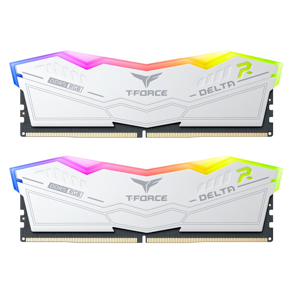 TeamGroup T-Force DDR5-5600 CL36 DELTA RGB 화이트 패키지 (64GB(32Gx2)) 1,352,500원