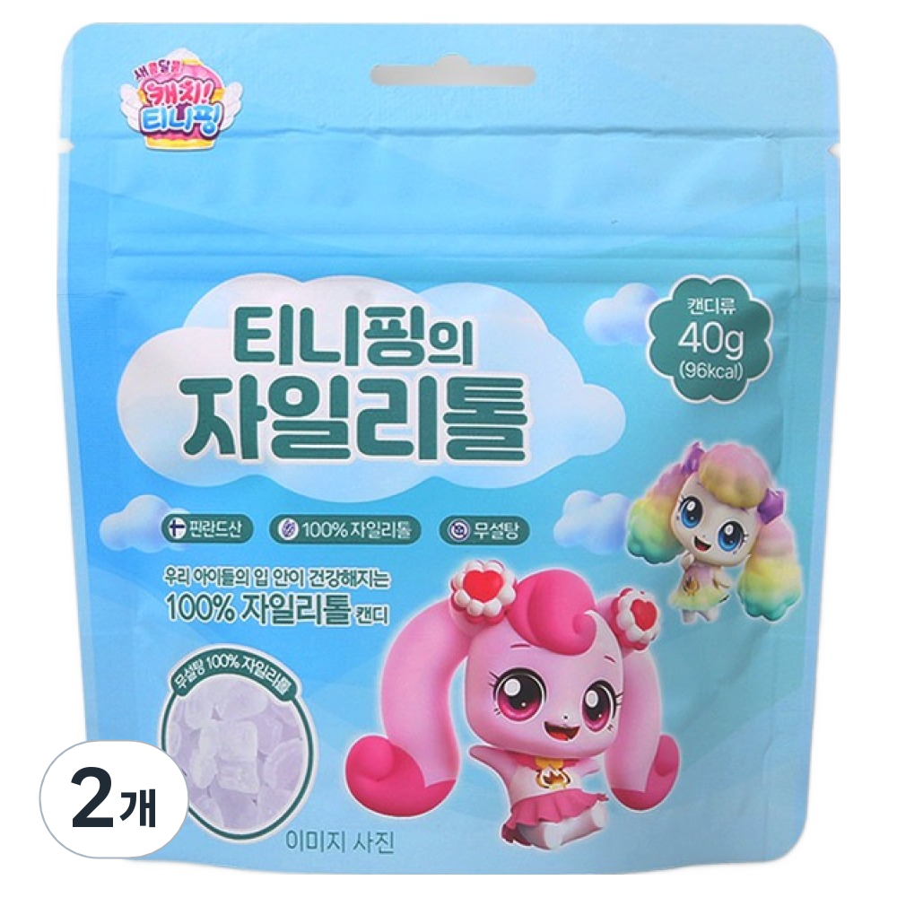 캐치티니핑 티니핑의 자일리톨 캔디, 2개, 40g 6,600원